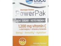 Trace Minerals ®, PowerPak, апельсин и манго, 30 пакетиков по 5 г (0,18 унции)