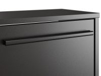 Обувница Кимбол 65x115 Черный