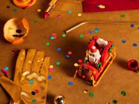 JK5161 Конструктор Сани с подарками