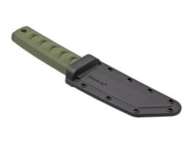 Нож с фиксированным клинком Cold Steel Kyoto I Tanto, сталь 8Cr13MoV, рукоять кратон, оливковый