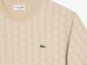 Мужская жаккардовая футболка Lacoste