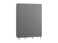 Распашной шкаф Изи 3.1-150x220 Графитовый