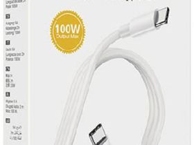 Кабель Hoco X51 High-Power USB-C / USB-C 2 м Белый