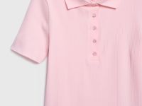 Поло в рубчик, Розовый