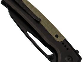 Складной нож CIVIVI Sentinel Strike, сталь K110, рукоять алюминий/FRN, черный/зеленый