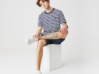Мужская футболка Lacoste приталенного кроя