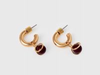 Серьги-подвески, Золотой