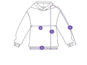 Толстовка трикотажная для девочек