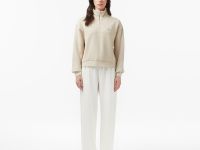 Женская хлопковая толстовка Lacoste