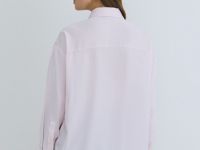 Блузка из сатина, Розовый