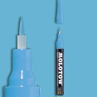 Маркер спиртовой Molotow "GRAF-X" UV 1мм Флуорисцентный Синий 01