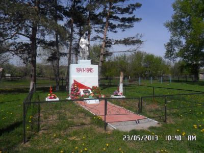 Памятник односельчанам, погибшим в годы Великой Отечественной войны