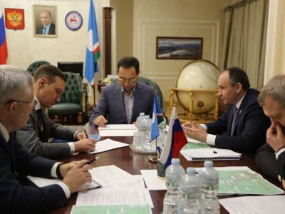 Глава Якутии обсудил строительство Новоленской ТЭС с руководством «Интер РАО» и АЛРОСА