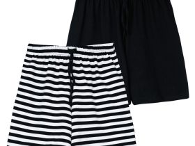 Шорты трикотажные для девочек, 2 шт в комплекте