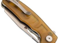 Складной нож Petrified Fish Trilobite, сталь 14C28N, рукоять PEI (Ultem)