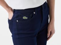 Женские джинсы с высокой талией Lacoste облегающего кроя