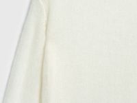 Джемпер оверсайз из пряжи с мохером, Белый