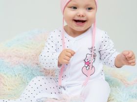 Шапка детская трикотажная для девочек, 2 шт в комплекте