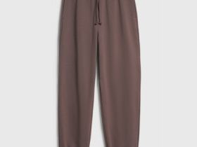 Джоггеры из мягкого трикотажа, Коричневый