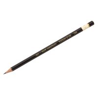 Карандаш чернографитный Koh-I-Noor "Toison DOr" H, заточен.