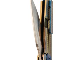 Складной нож Assassin knives Obssession, сталь M398, рукоять титан