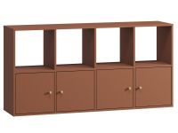 Стеллаж Кейн 1-149x75 Терракотовый