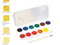 Набор акварели Гамма "Юный художник" 12 цв в пластик. уп.