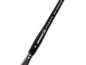 Кисть синтетика мягкая №16 скошенная Talens "Amsterdam 344" короткая ручка