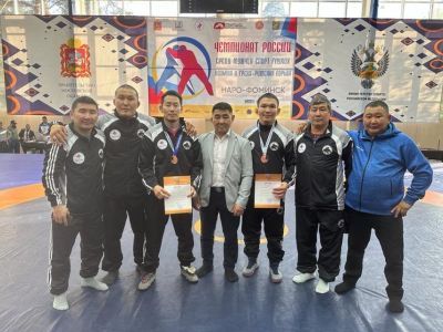 Два борца из Якутии стали призёрами чемпионата России в Наро-Фоминске