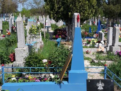 Могила А.Я. Недайволина, погибшего в бою с фашистскими захватчиками