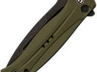 Складной нож CIVIVI Incindie, сталь 14C28N, рукоять G10, зеленый