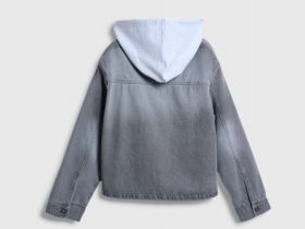 Джинсовая куртка для мальчиков, Серый