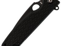 Складной нож Daggerr Piranha all black DL, сталь 8Cr14MoV, рукоять FRN