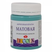 Акрил "Decola" 50 мл матовый Турецкий зеленый