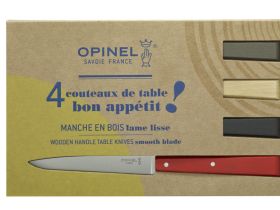 Набор столовых ножей Opinel LOFT N°125, рукоять дерево, нержавеющая сталь