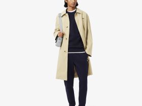 Мужские спортивные брюки Lacoste приталенного кроя