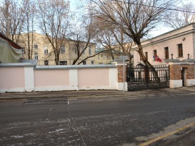 Ограда с воротами, 1-я половина XIX в.