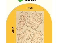 Фигурные заготовки для выжигания по дереву ТРИ СОВЫ "Военная техника", 7шт., пакет с европодвесом