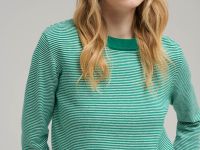 Джемпер полуприлегающего кроя с хлопком