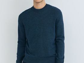 Джемпер с содержанием вискозы, Зеленый