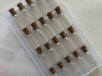 Набор баночек для хранения nuance., d = 1,5 ? 3 см, 18 шт, в контейнере, 15 ? 8 ? 2 см