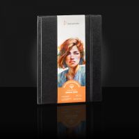 Блокнот для акварели Hahnemuhle Deckle Edge "Портрет" 15,3x20,5 см 30 л 250 г, 100% хлопок, среднее