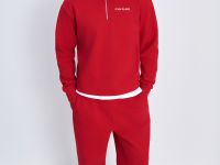 Толстовка на молнии с воротником-стойкой