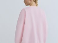 Свитшот с принтом, Розовый