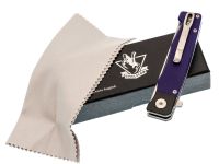 Складной нож Steelclaw "Гектор", сталь VG10, рукоять G10, фиолетовый