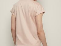 Футболка из мерсеризованного хлопка с принтом