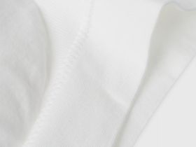 Базовый топ с вкладышами, Белый