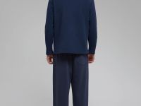 Толстовка-поло с накладным карманом