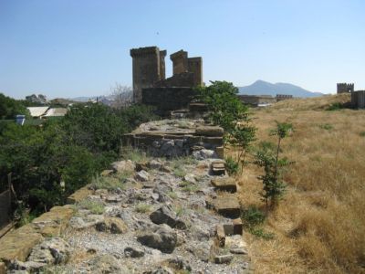 Куртина XVI между Башней № 16 Безымянной и Башней № 17 Джиованни Марионе