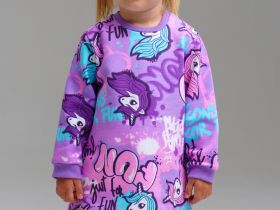 Платье детское трикотажное для девочек